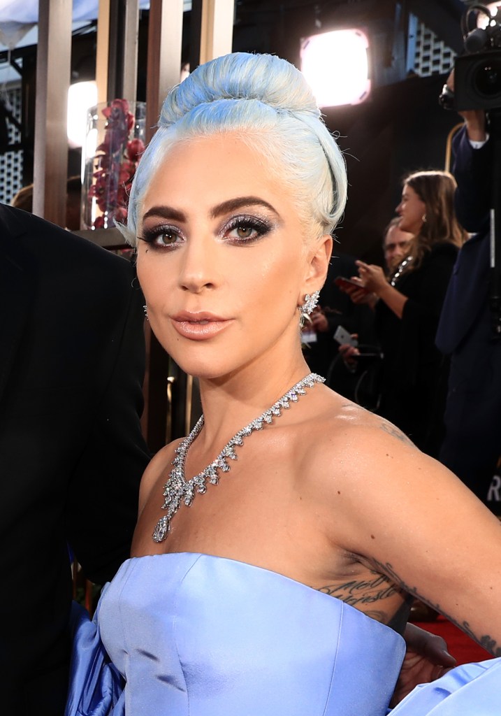 Lady Gaga's Golden Globes 2019 Look See Her Dress