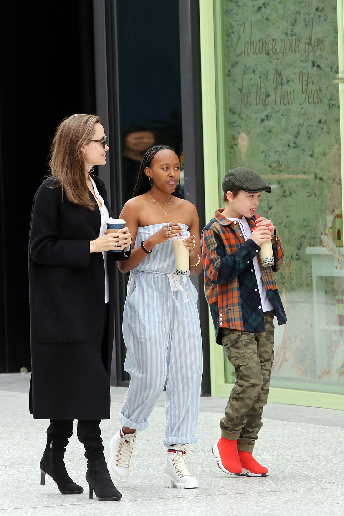 Angelina Jolie Spends Some Quality Time With Her Daughter Zahara