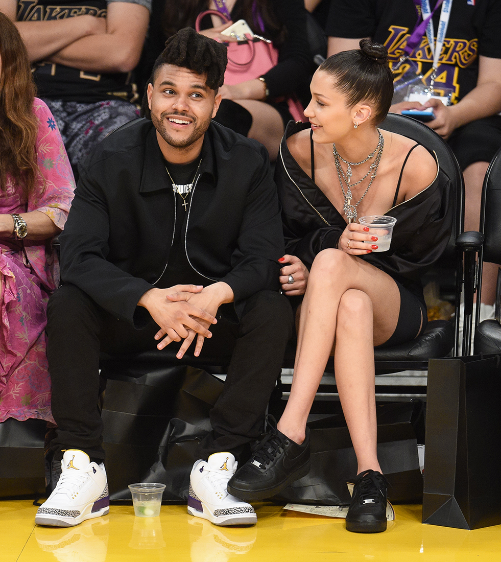 Bella Hadid and The Weeknd steps out in matching camo outfits while heading  to The Weeknd's