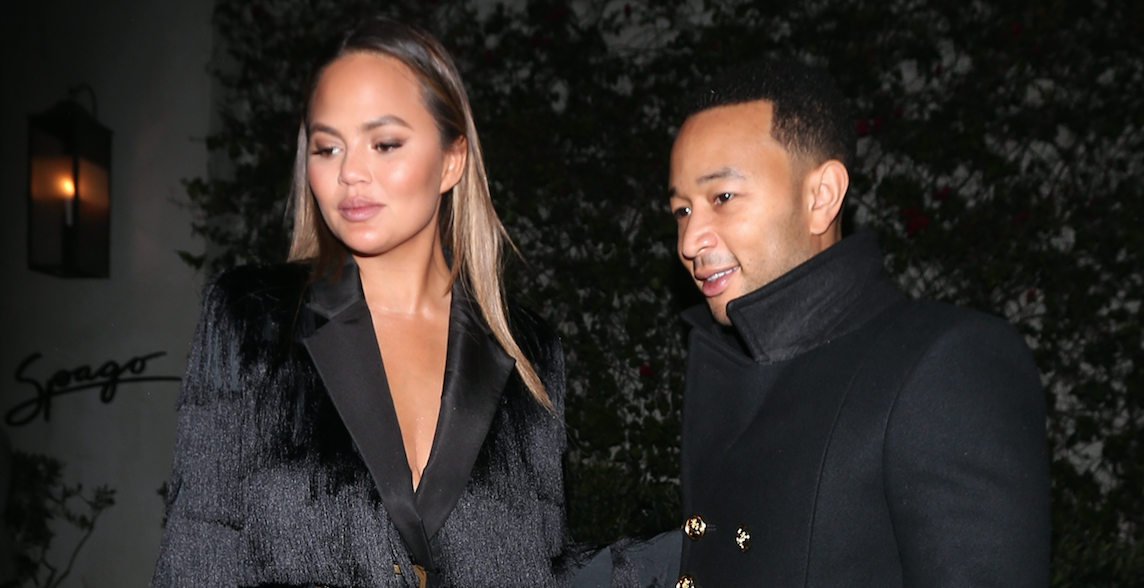 Chrissy Teigen And John Legend Spotted On Romantic Date See Pics