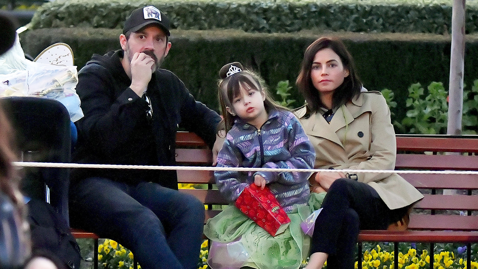 Jenna Dewan Steps Out With Steve Kazee and Daughter at Disneyland