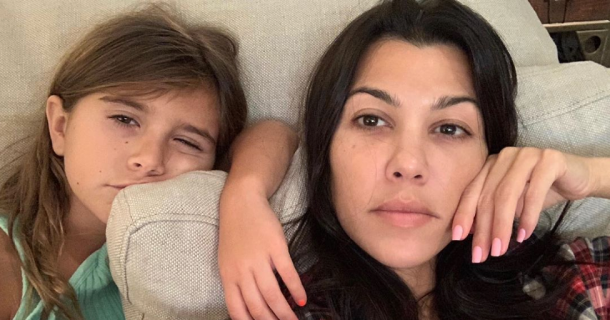 Kourtney Kardashian's Daughter Penelope Gets Her First Haircut