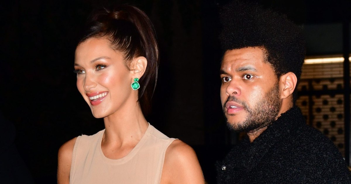 The Weeknd, Bella Hadid Wear Matching Camo for His Birthday: Pics