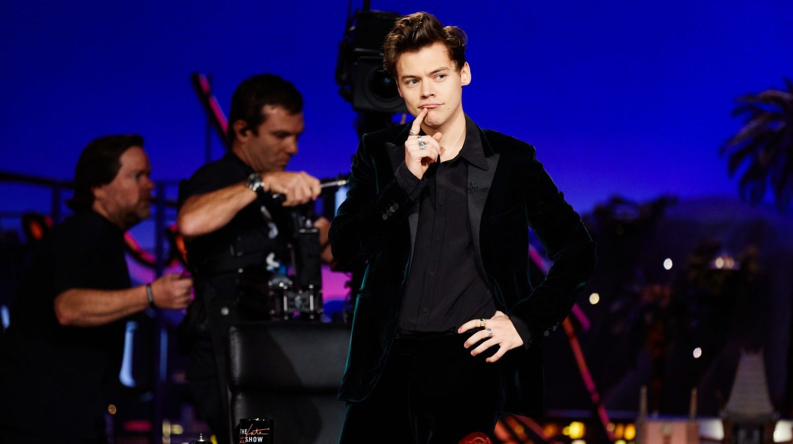 Harry Styles Parties Until the Early Morning at 'SNL' After Party