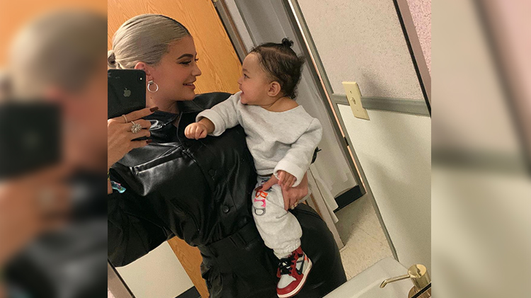 kylie jenner stormi travis scott super bowl halftime