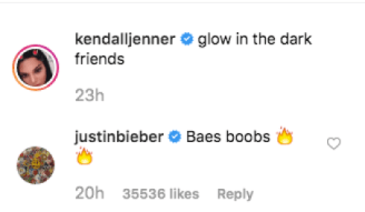 Justin Bieber Leaves Thirsty Comment About Hailey Baldwin On Ig