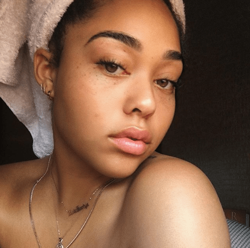 This Natural Glow': Jordyn Woods' Makeup-Free Look Causes a Commotion on  Social Media