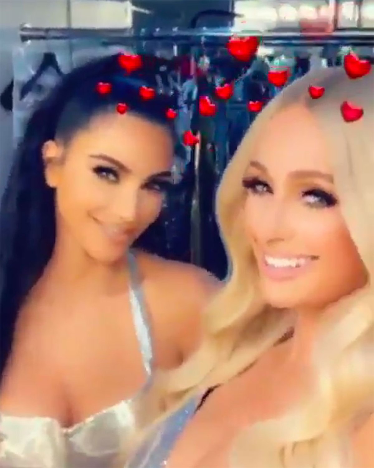 Paris Hilton Double Anal - Paris Hilton and Kim Kardashian's Secret Project: See the Clip!