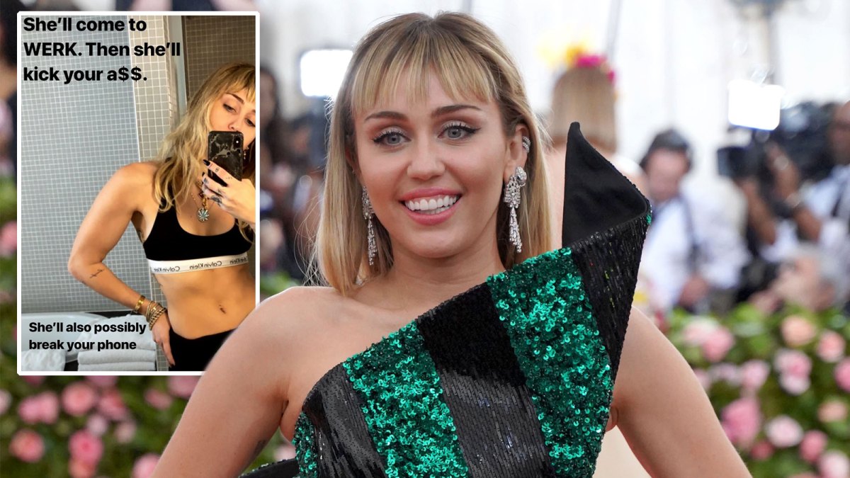 Miley Cyrus Abs On Display In Sexy Instagram Selfie See Pic Life