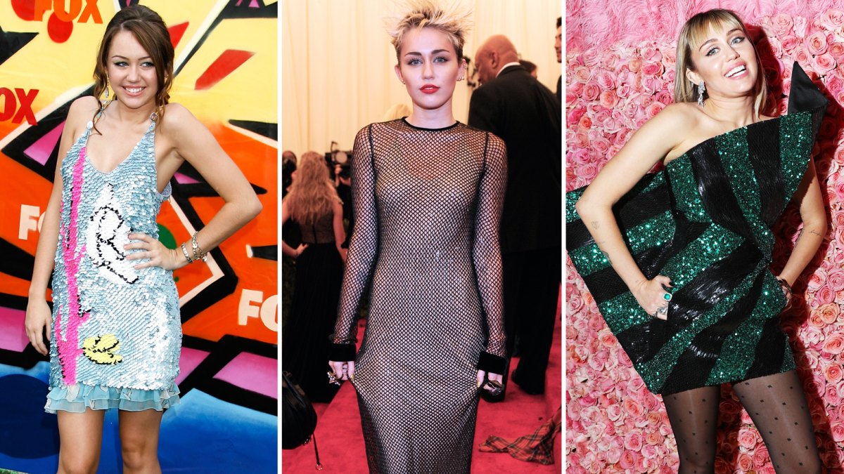 Miley Cyrus Big Black Dick - Miley Cyrus Style Transformation Over the Years: See Photos