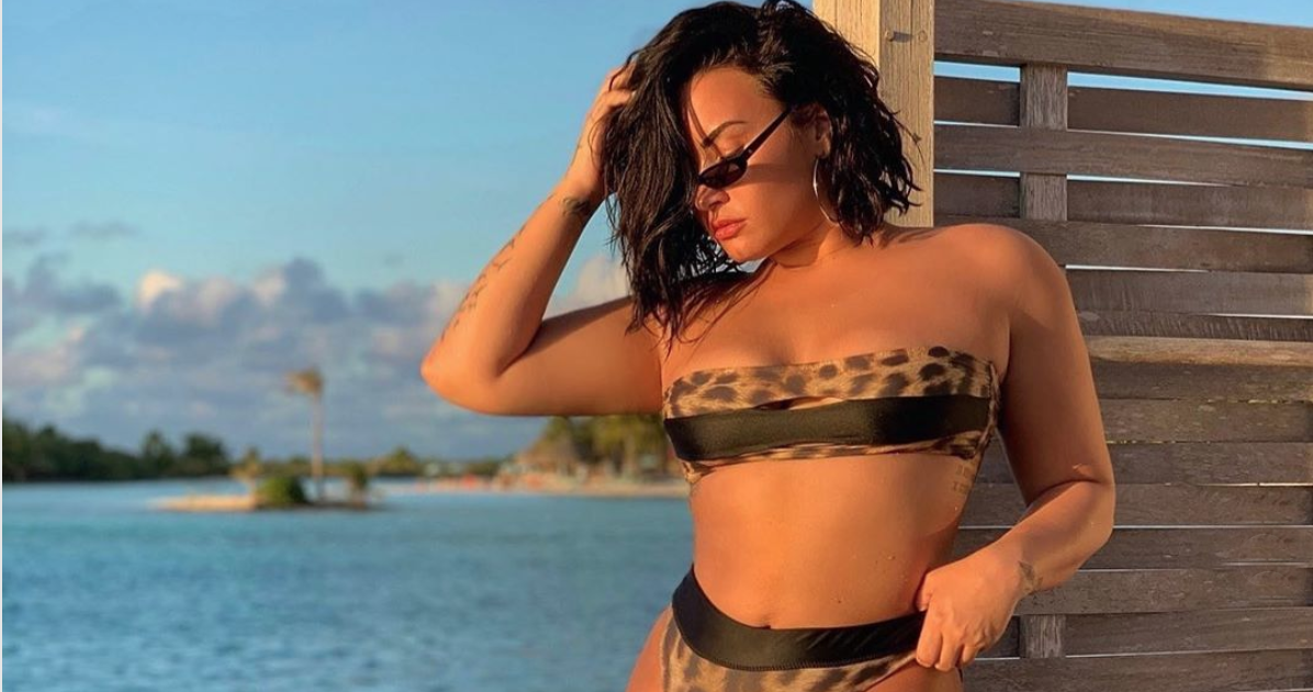 Demi Lovato Shows Off Bikini Bod While Vacationing in Bora Bora