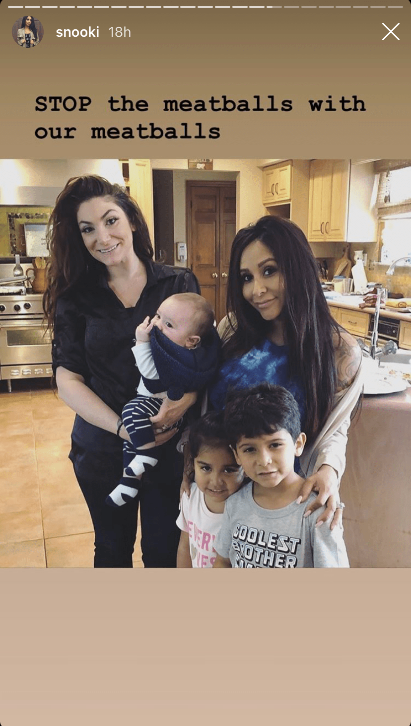 Jersey Shore': Snooki Posts Adorable Pics Of 5-Day-Old Baby Angelo