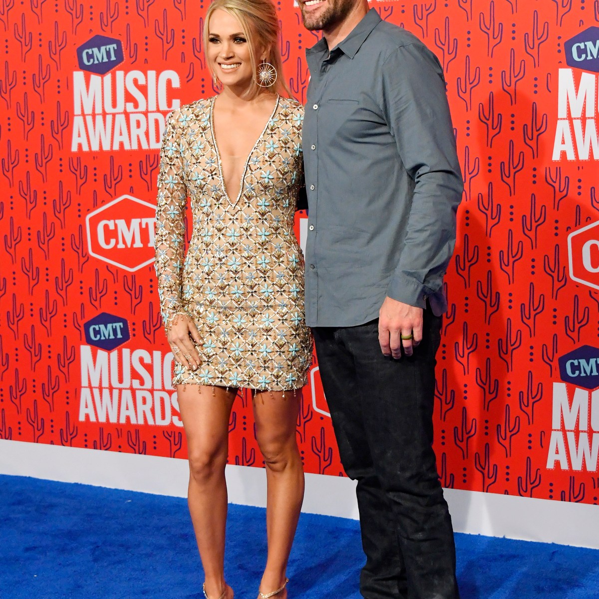 Carrie Underwood Real Porn - Carrie Underwood and Mike Fisher at the CMT Music Awards: Pics!