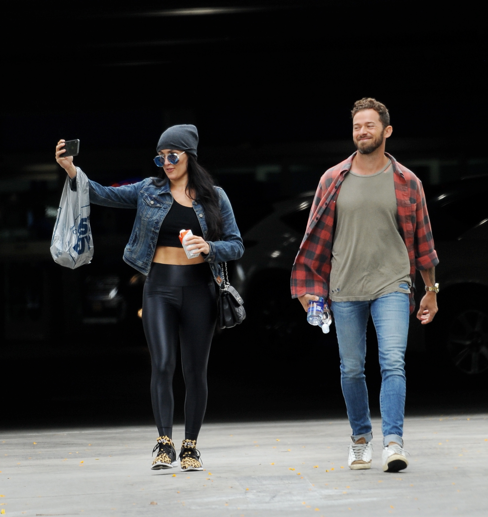 Nikki Bella Shows Off Insane Body While Out With Boyfriend Artem