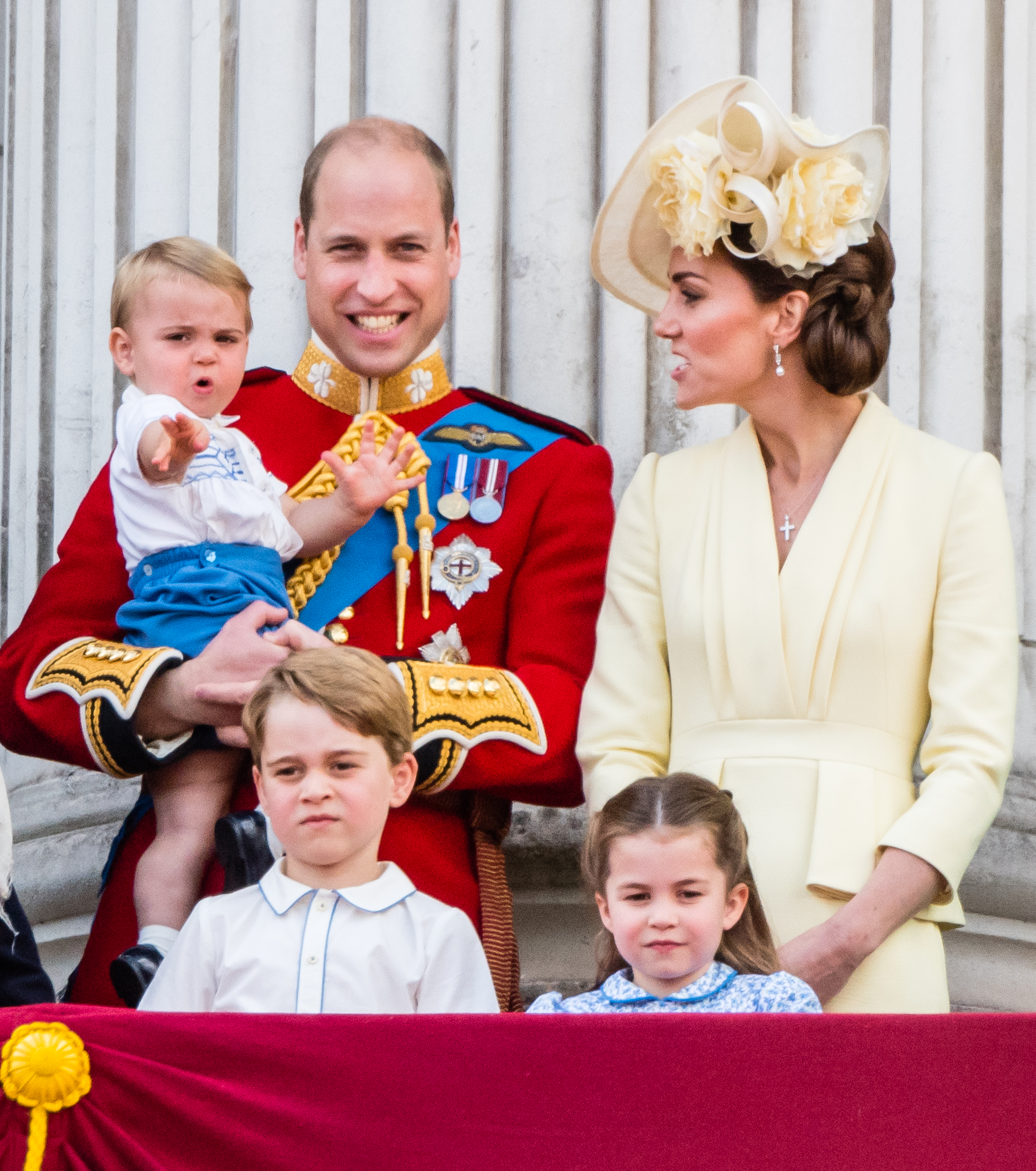 Trooping the Colour Prince Louis Makes His Buckingham Balcony Debut