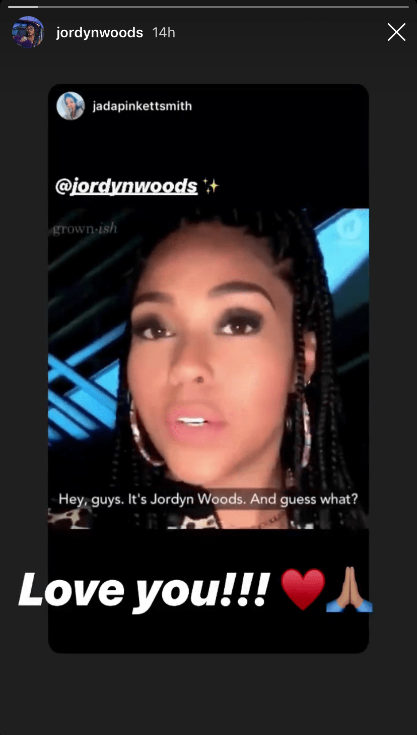 Jordyn Woods Loves to Show Off Her Natural Hair on Instagram