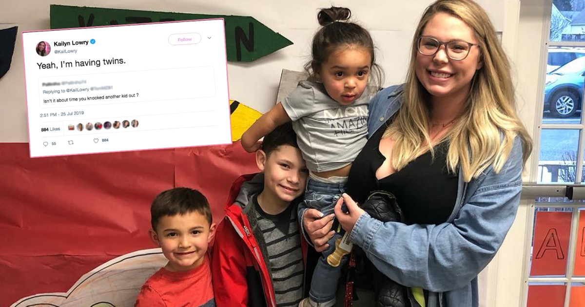 Kailyn Lowry Says Shes Having Twins See Tweet About Baby Plans