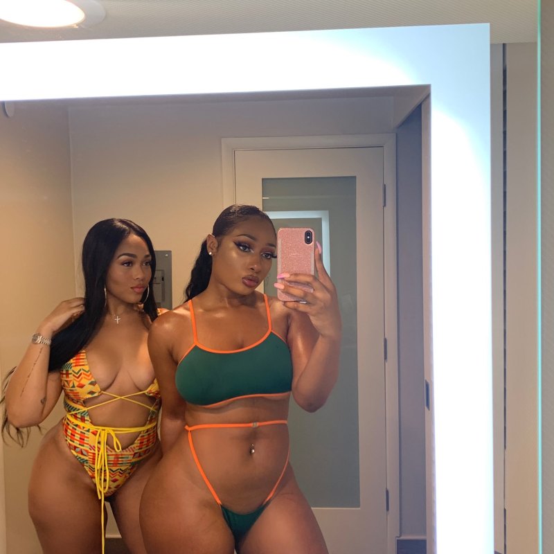 Megan Thee Stallion's Cut-Out Bikini is Giving Everything And Then Some