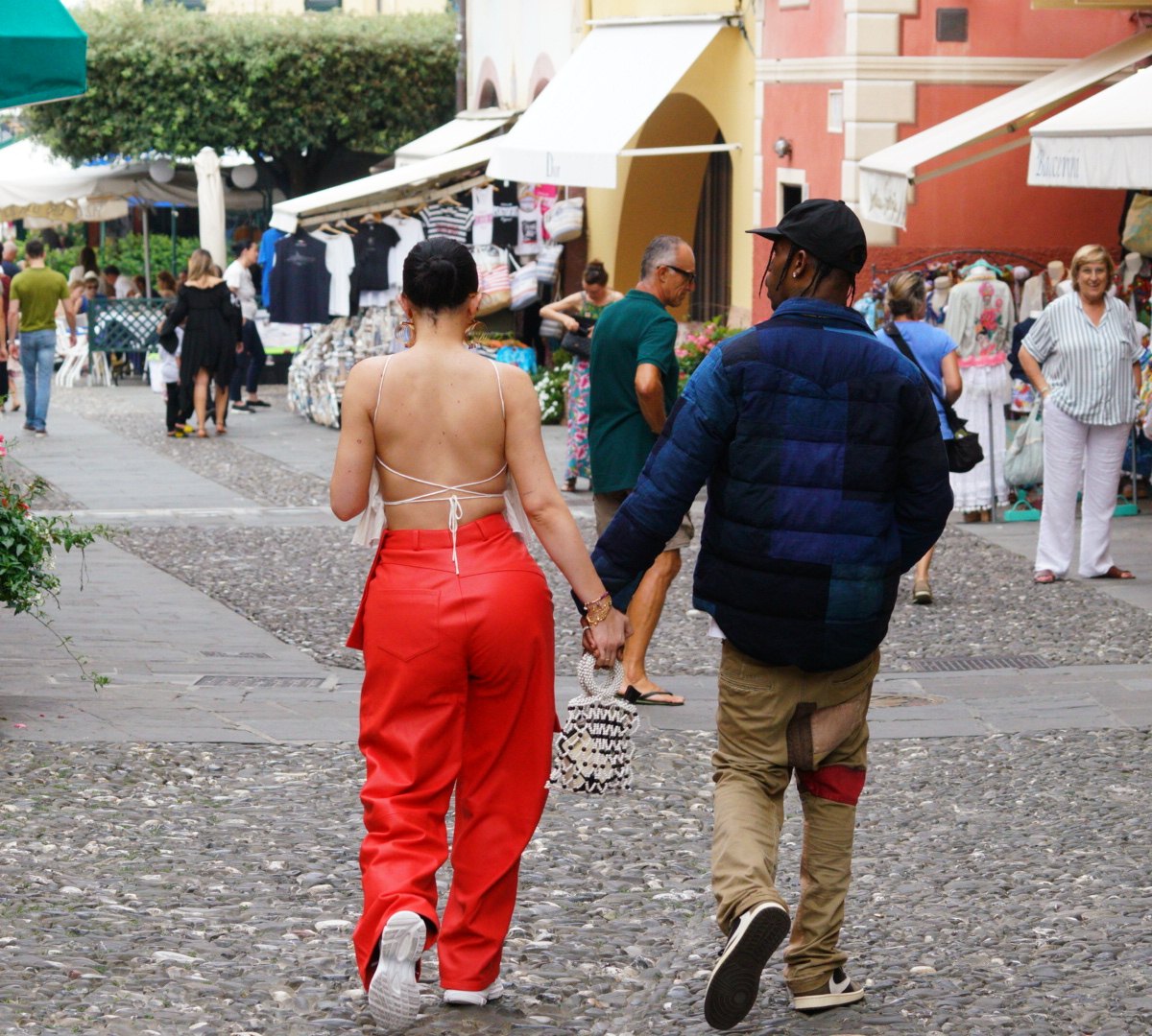 Kylie Jenner strolls the streets of Italy before ringing in her