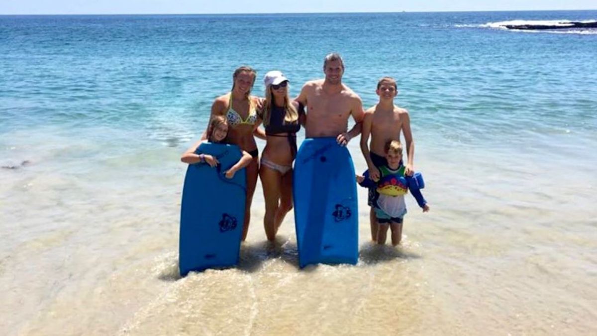 Christina Anstead Shows Baby Bump In Bikini During Family Beach Trip