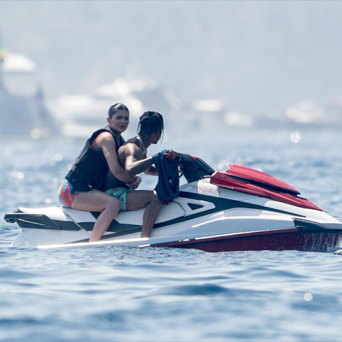 Kylie Jenner On Jet Ski - Kylie Jenner Instagram