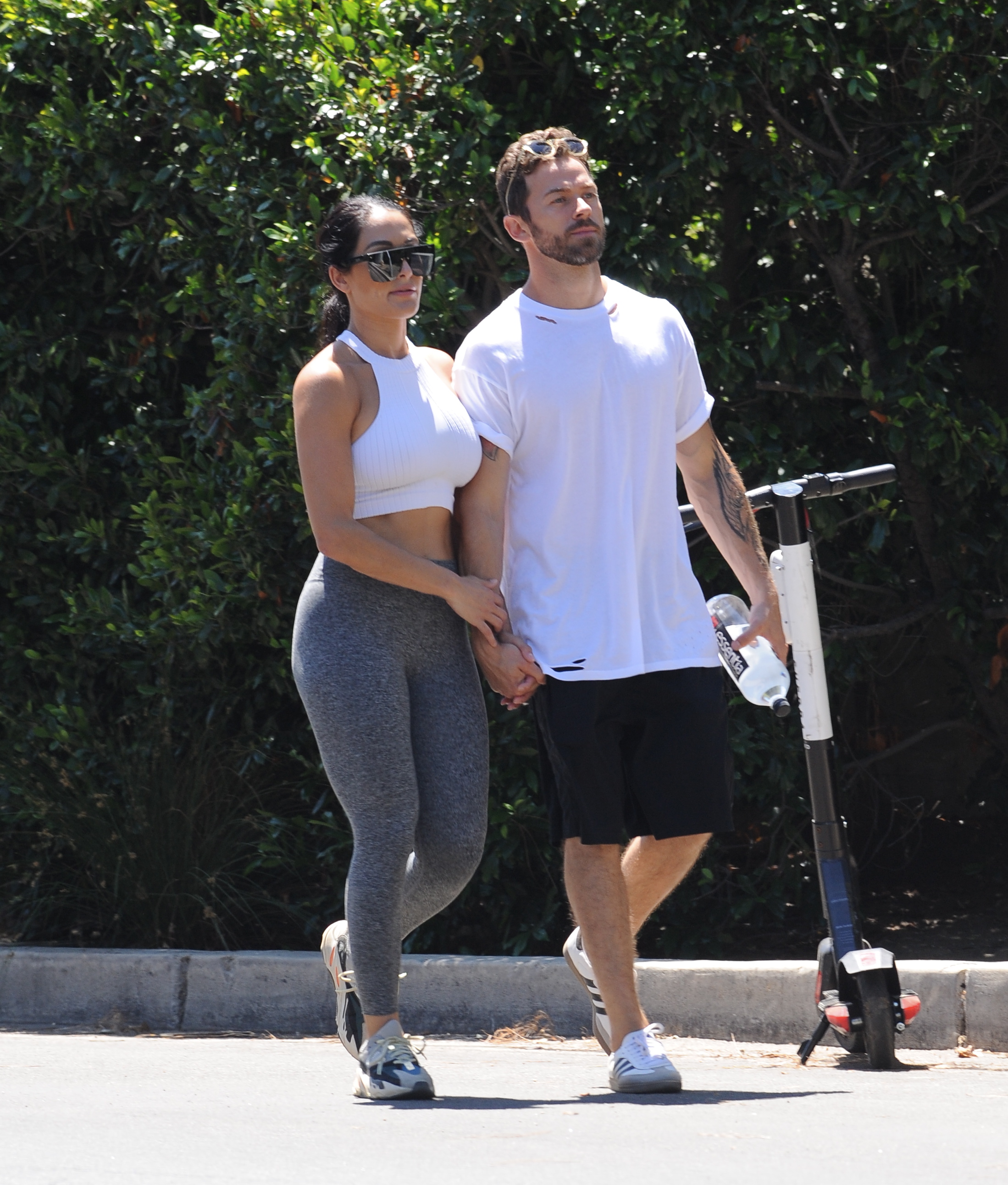 Nikki Bella and Artem Chigvintsev Hike While Filming 'Total Bellas