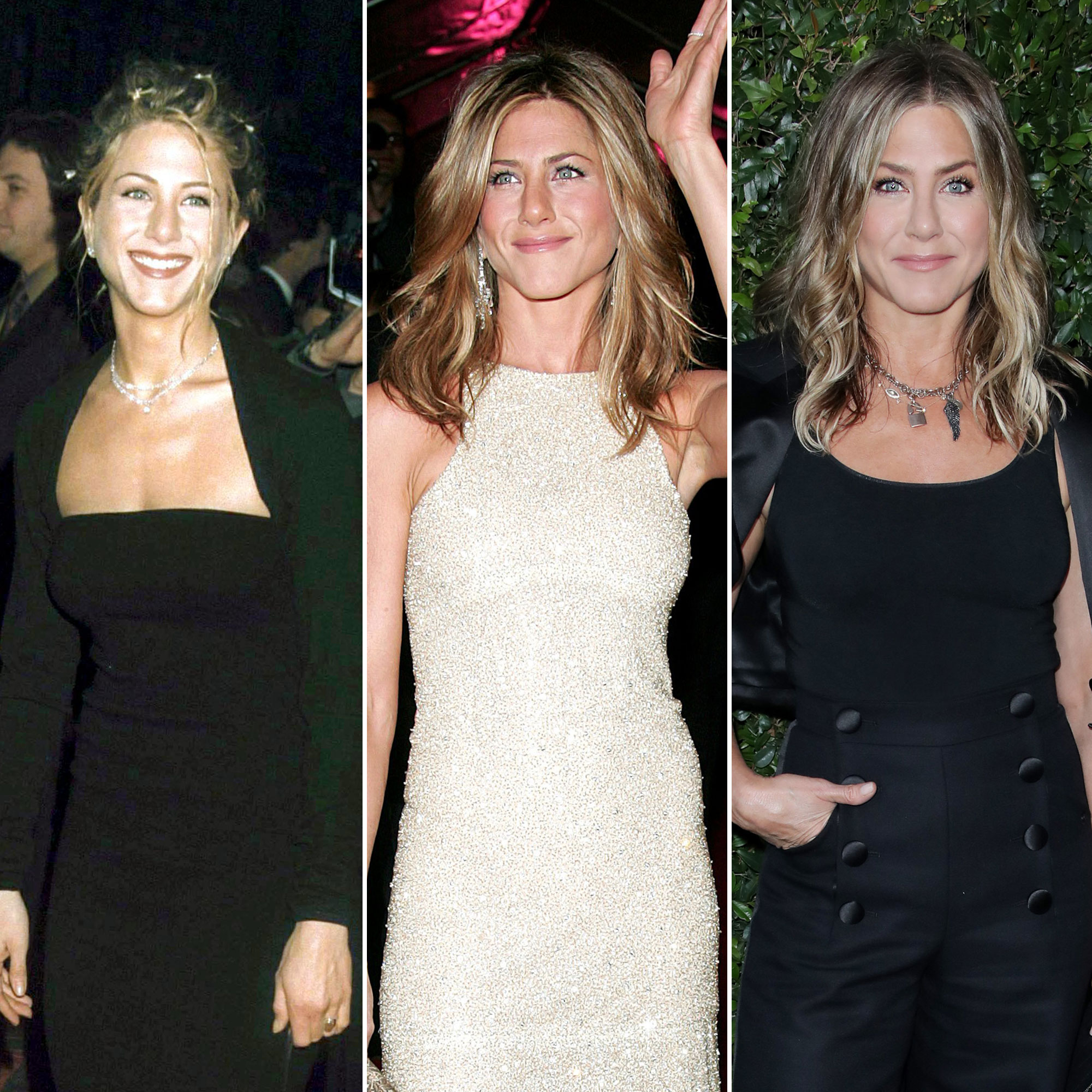 Jennifer Aniston Down Blouse Upskirt - Jennifer Aniston Style Transformation: See Photos Then and Now