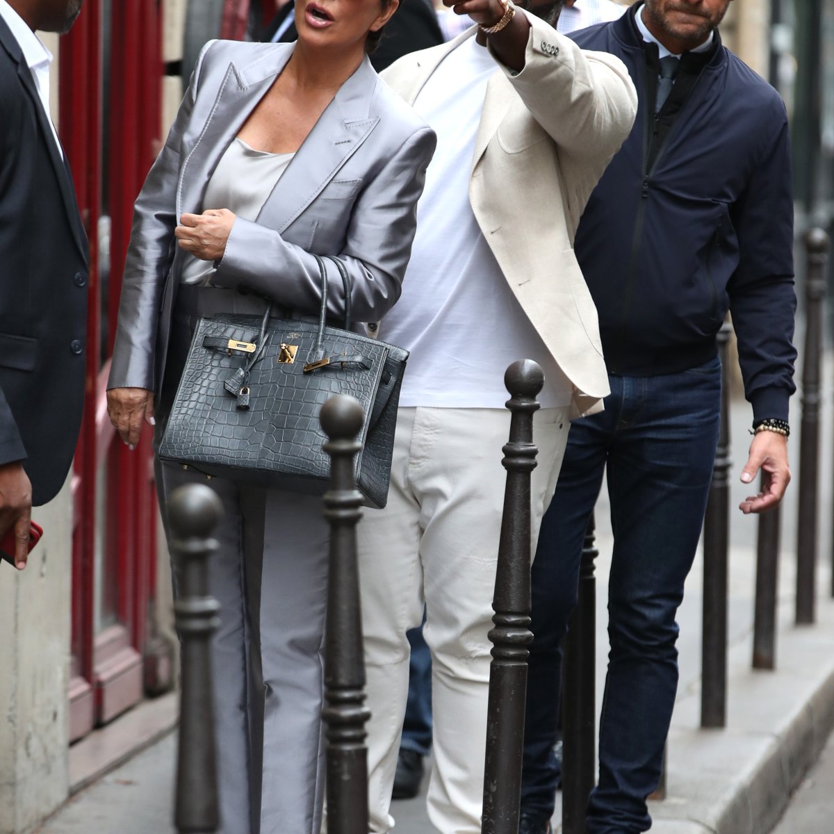 Kris Jenner and Corey Gamble - Shopping at Hermes in Paris 05/27/2023 •  CelebMafia