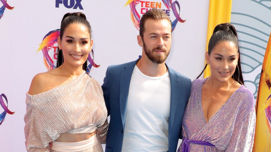 Why Brie Bella Was Hesitant to Open Up to Nikki Bella's Fiancé Artem  Chigvintsev