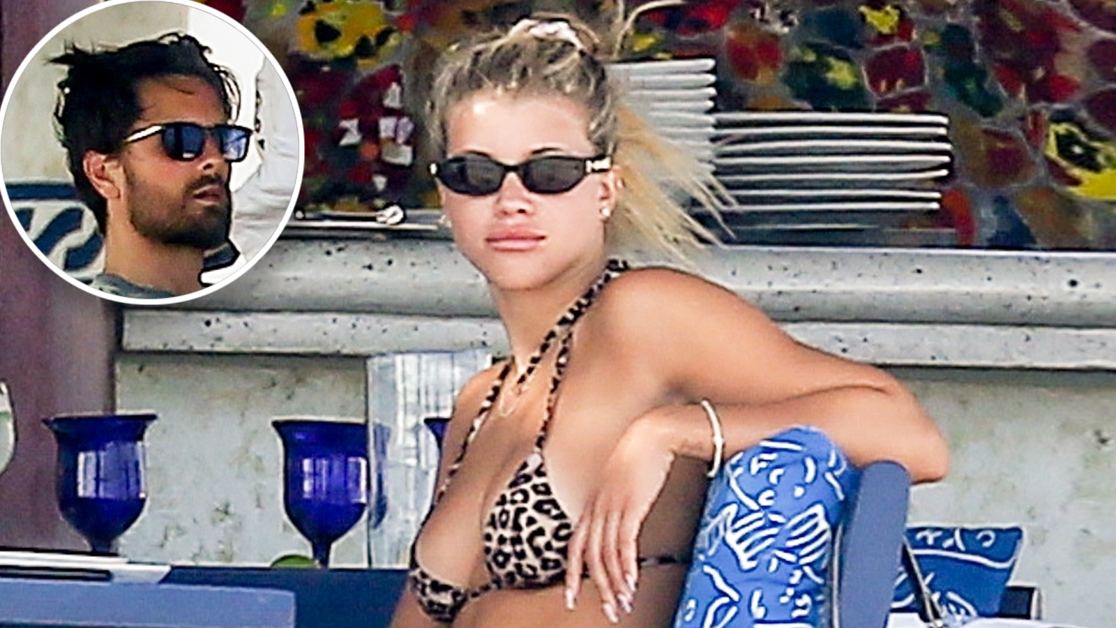 Scott Disick and Sofia Richie Enjoy a Relaxing Lunch in Mexico