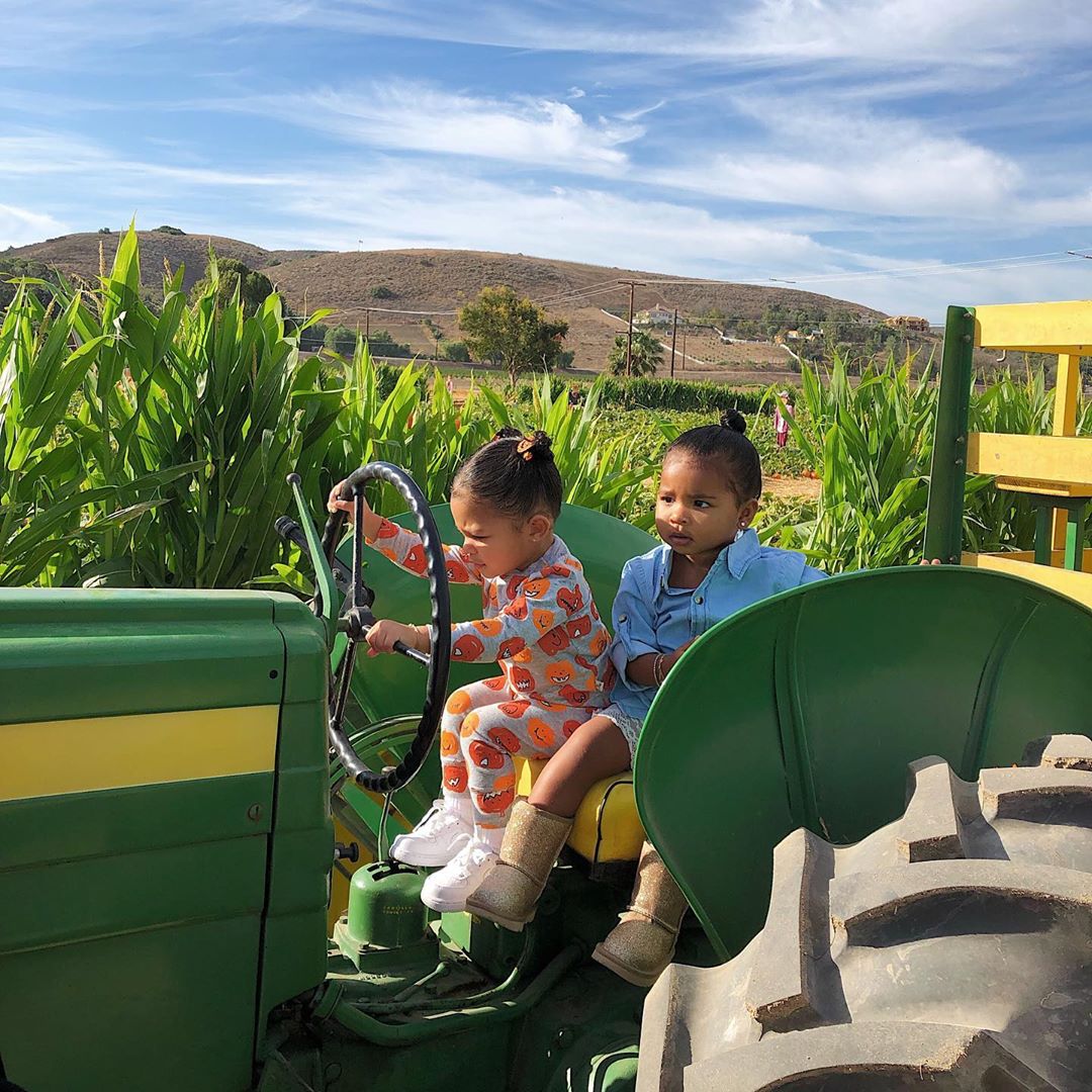 Travis Scott Goes to Pumpkin Patch With Kylie Jenner After Split