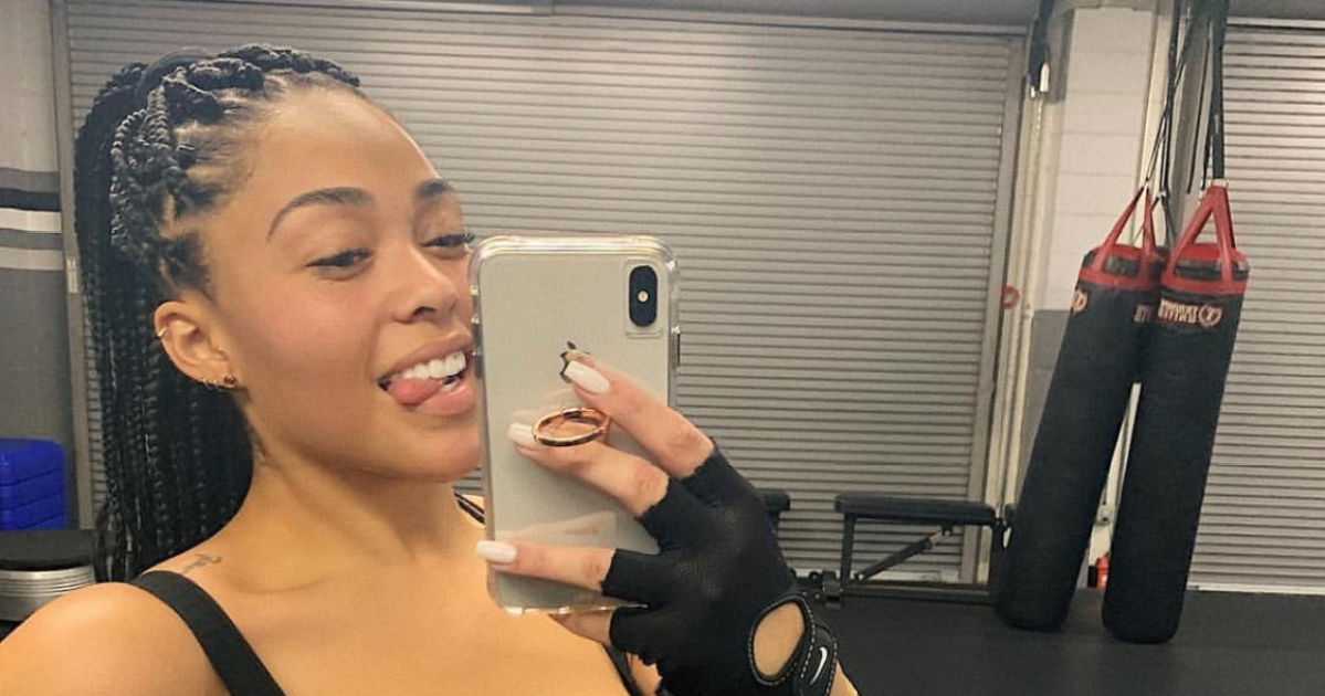 Jordyn Woods says fitness 'saved my life': 'I didn't work out to