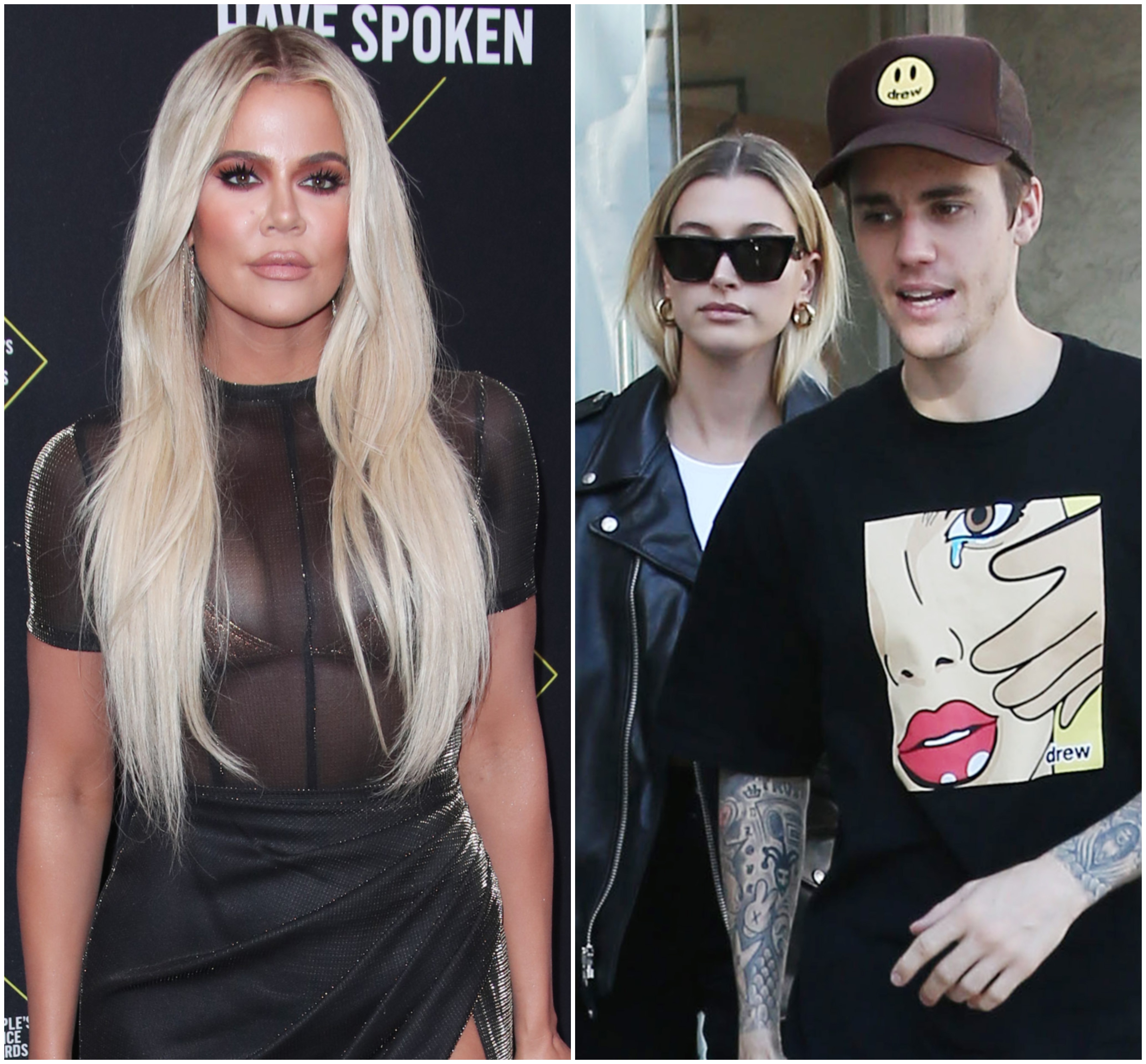 Khloe Kardashian Calls Hailey Baldwin And Justin Bieber The