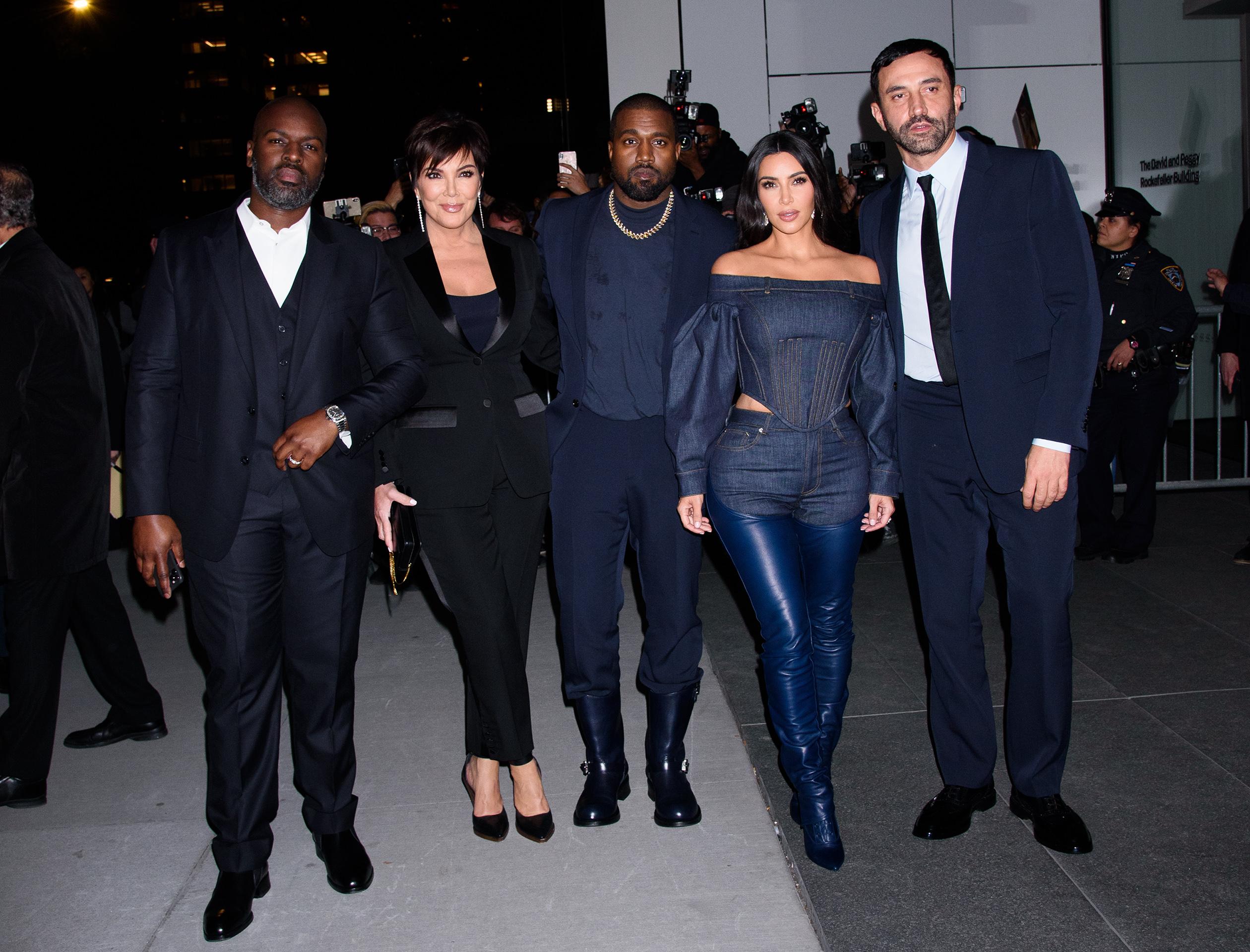 Kim Kardashian Dons Brown Leather Dress at WSJ Innovator Awards in NYC