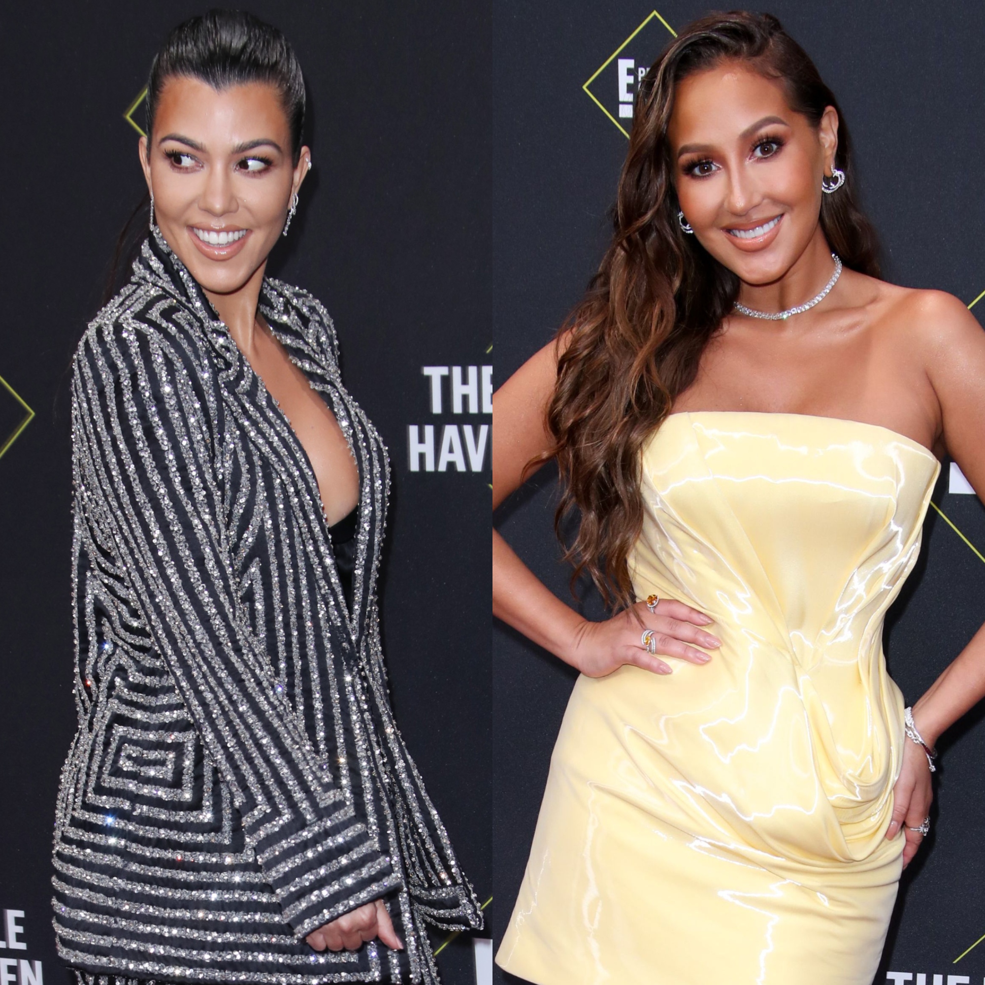 Kourtney Kardashian And Adrienne Bailon Have A Sweet Exchange