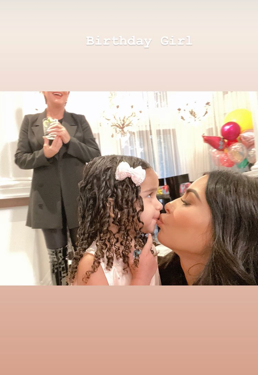 See North West Adorably Wrap Gifts for Cousin Dream Kardashian's B-Day