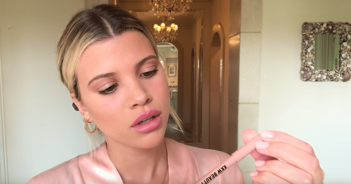 Sofia Richie Uses Kylie Cosmetics and KKW in Her Makeup Routine