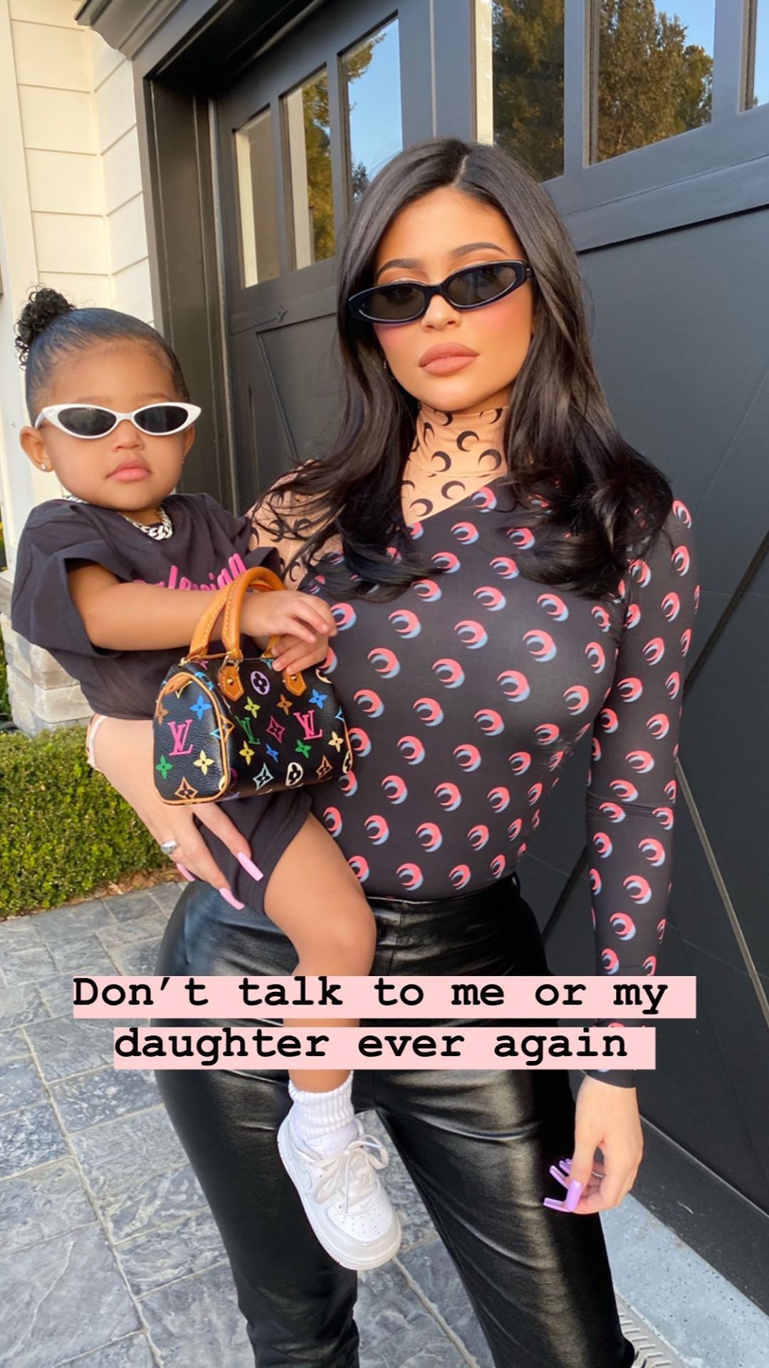 Kylie Jenner and Stormi Webster Wear Matching Sunglasses
