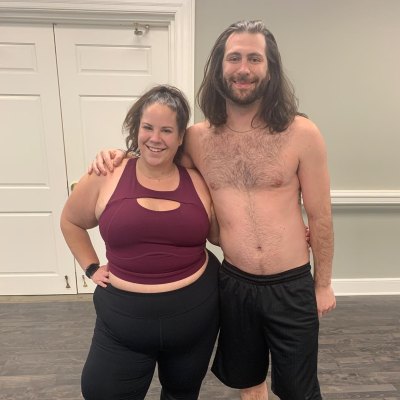 Whitney Way Thore Smiles in Sports Bra and Workout Pants With Ex Fiance Chase