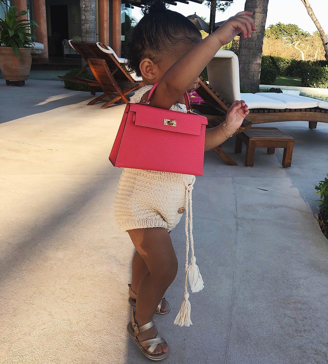 Kylie spoiling Stormi with mini prada bags #shorts 