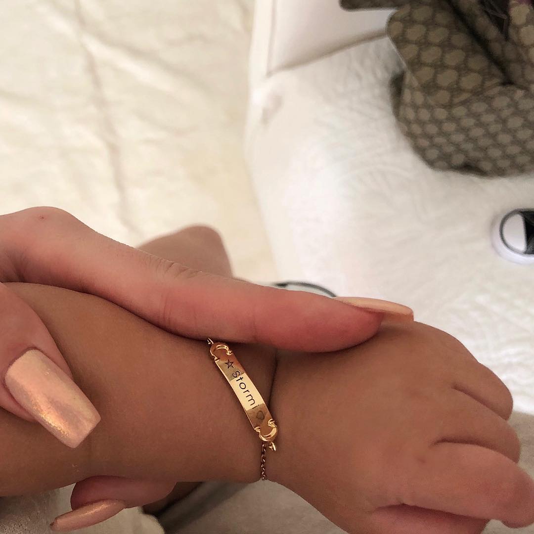 Stormi Webster's Gold Bracelet