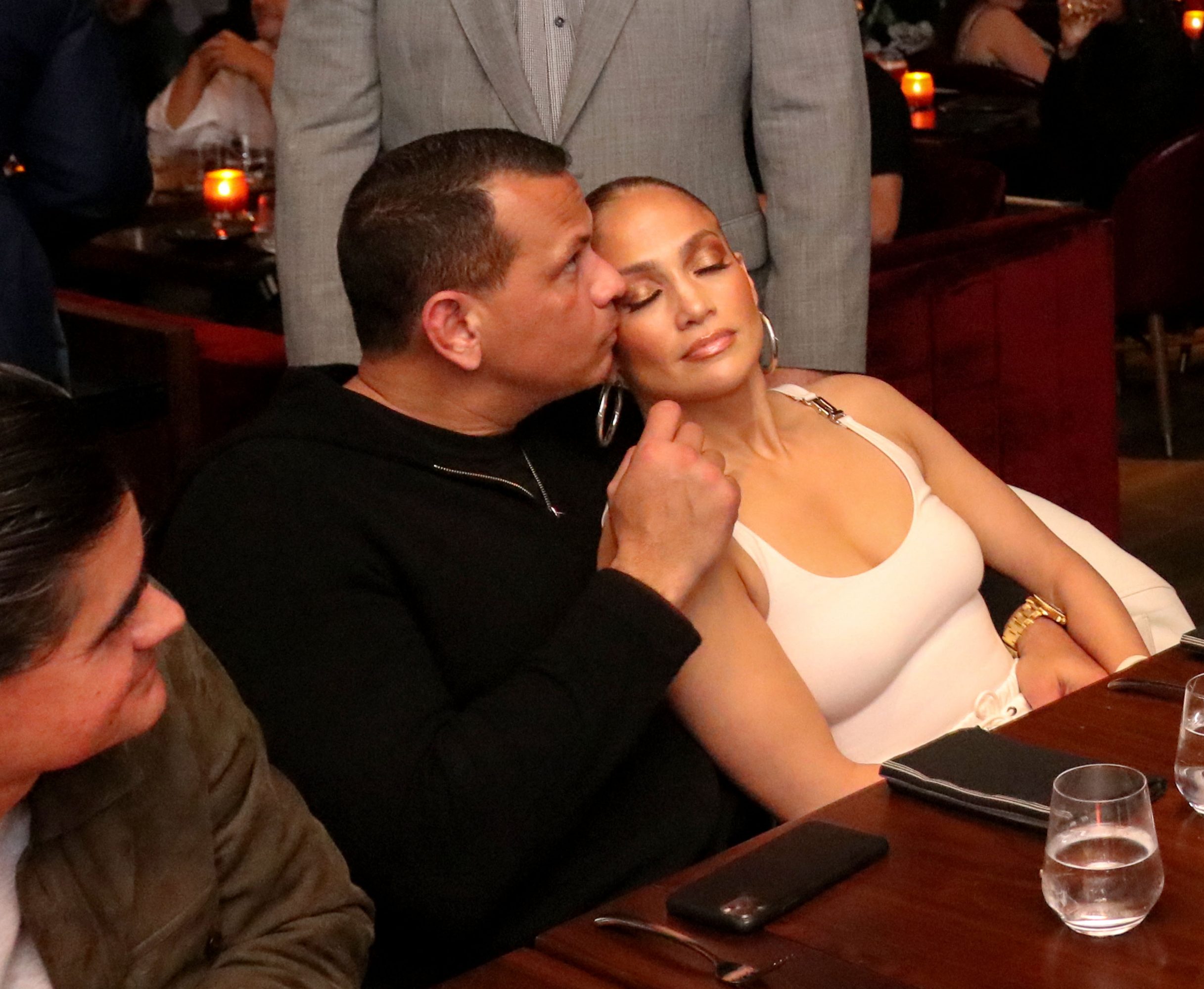 Jennifer Lopez surprises fiance Alex Rodriguez with a birthday