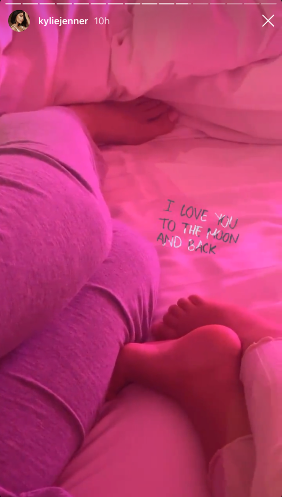 Stormi Webster Wants A Dance Party While In Bed With Kylie