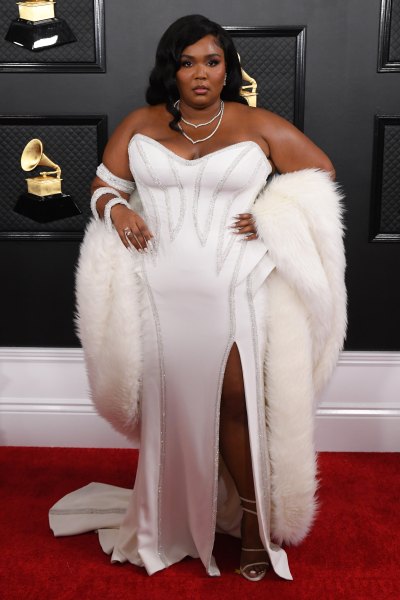 Lizzo on 62nd Annual Grammy Awards (Grammys 2020) red carpet