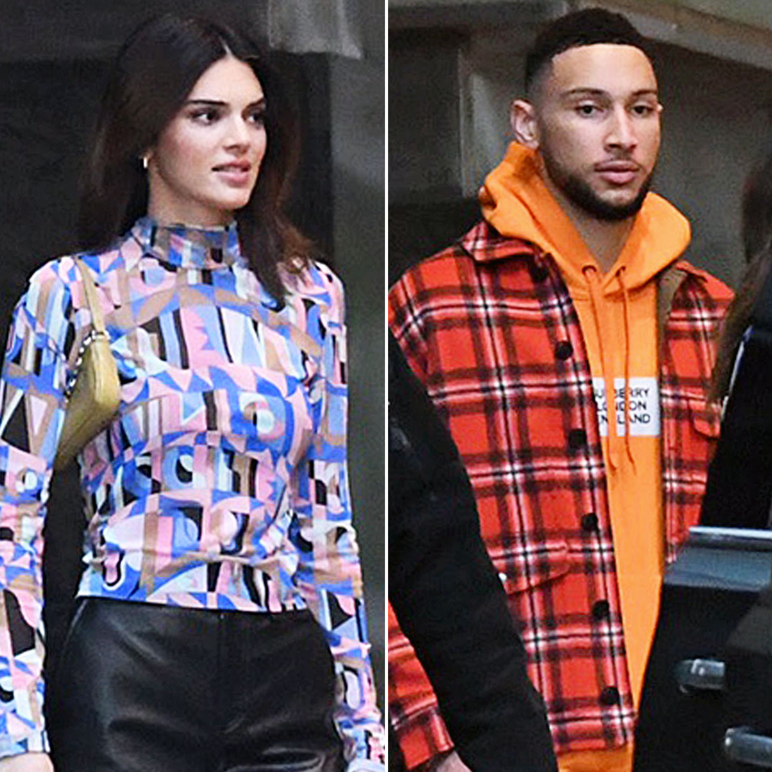 Kendall Jenner and Ben Simmons Leave Hotel Together Pre-Super Bowl