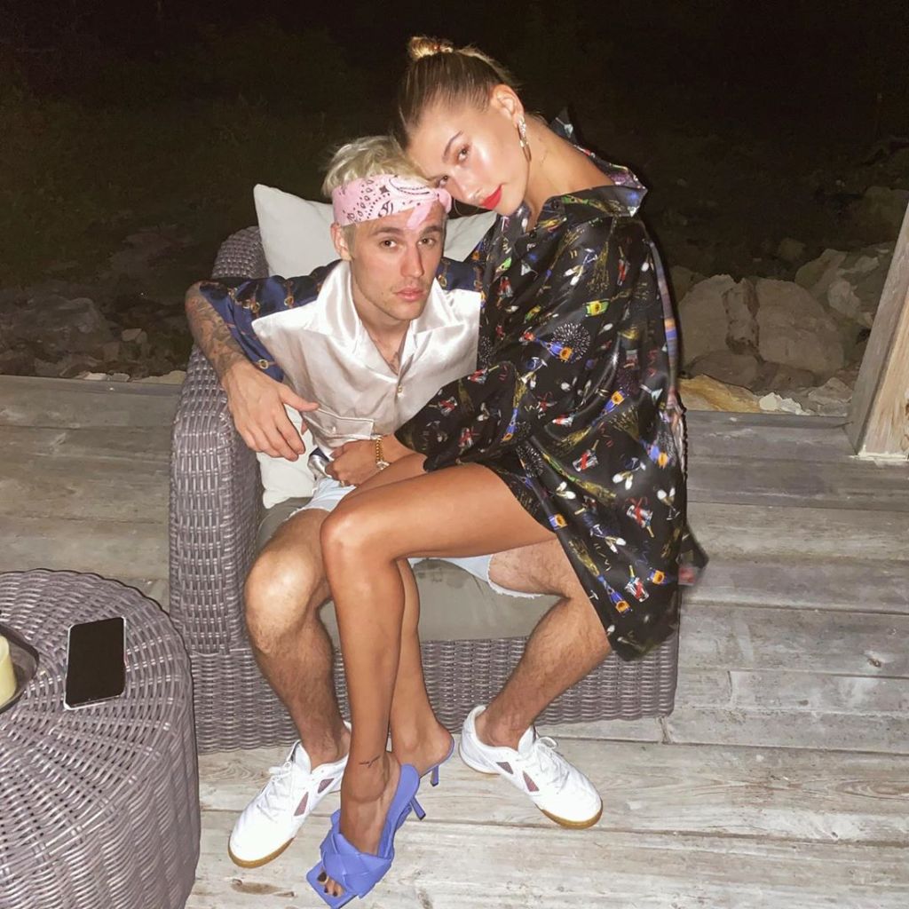 Hailey Baldwin Treats Justin Bieber To An Outdoor Movie For His Birthday