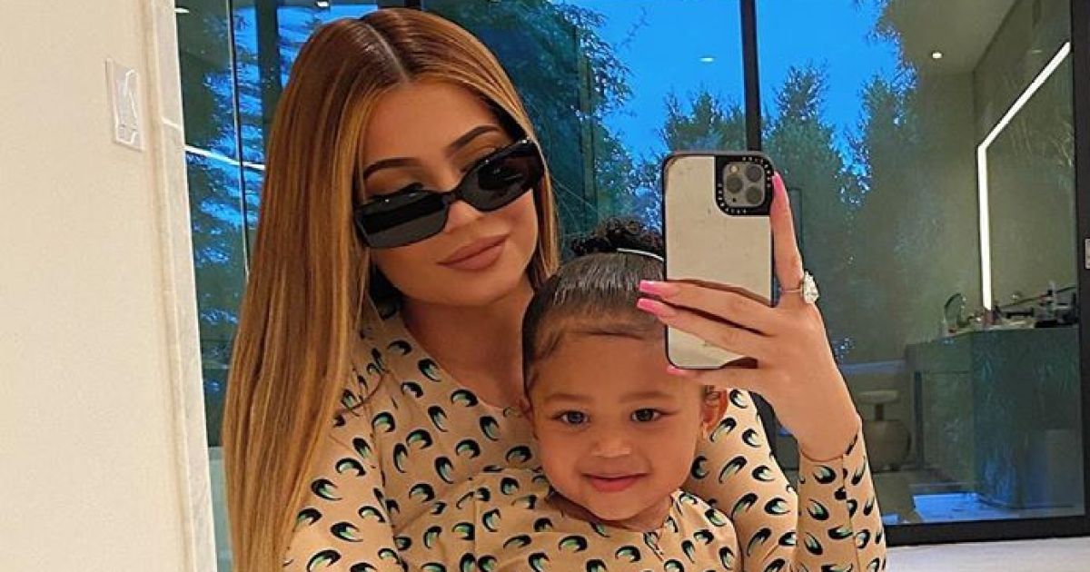 Kylie Jenner And Daughter Stormi Webster Snuggle And Hold Hands 