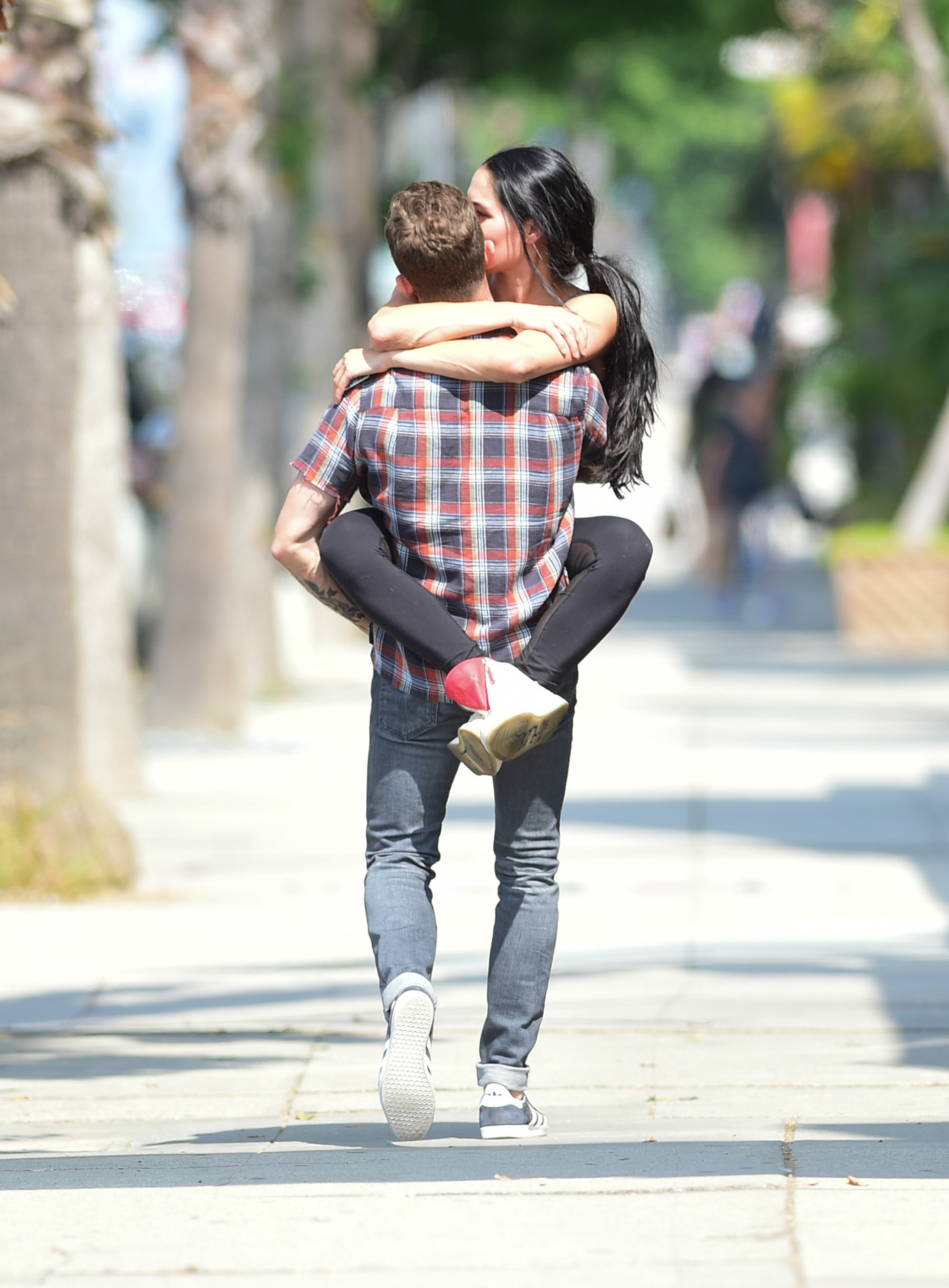 Nikki Bella Wraps Her Legs Around Boyfriend Artem Chigvintsev