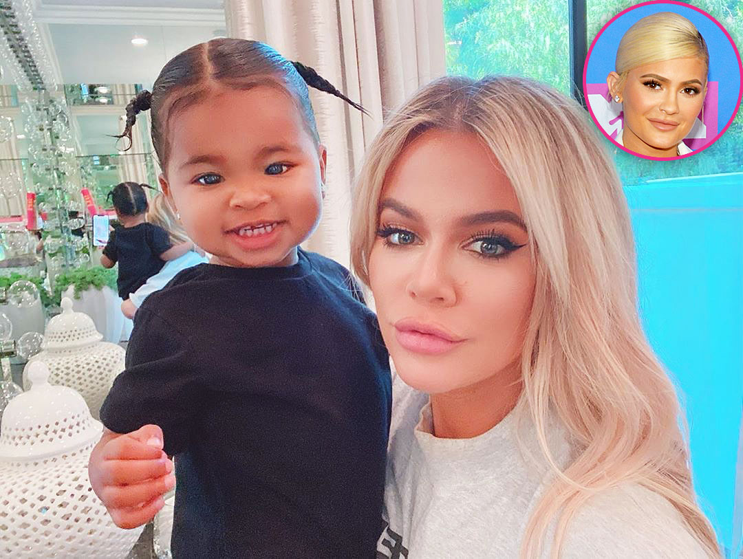 Khloé Kardashian's Daughter True Models All Pink Outfit: Photos