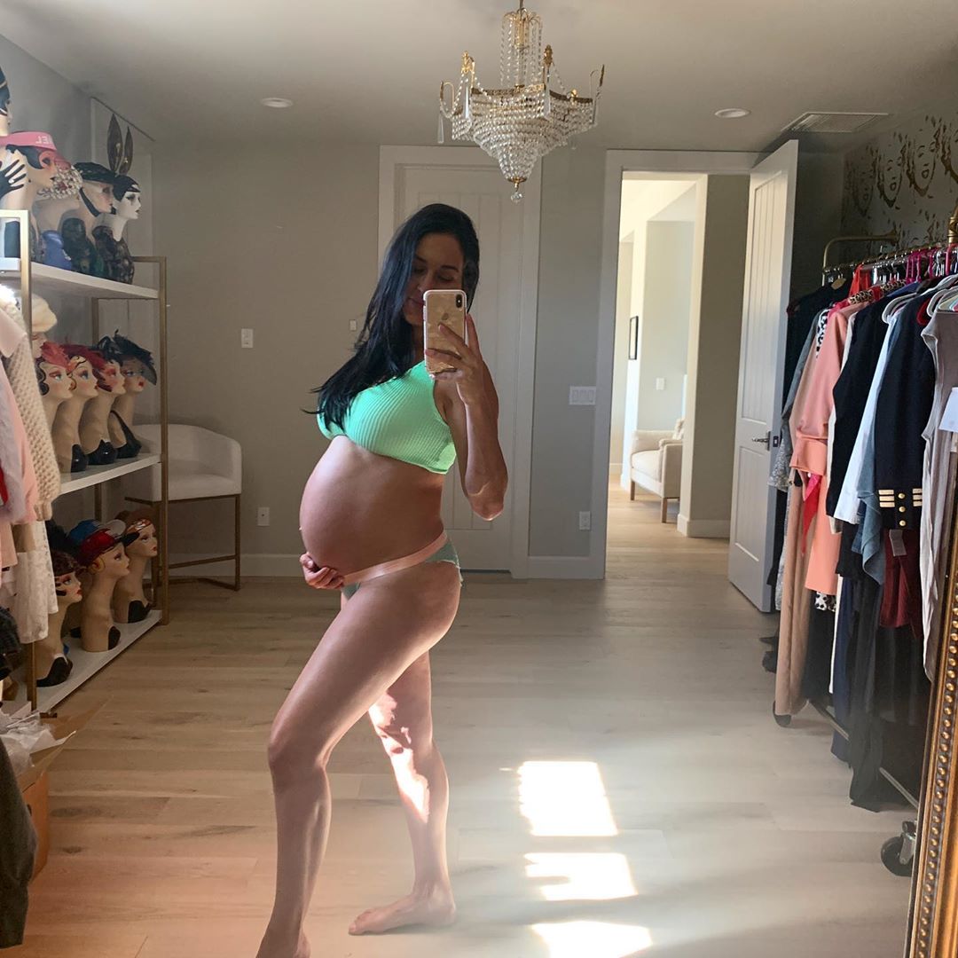 Nikki Bella Xxx Sex - Nikki and Brie Bella's Baby Bumps: See Sweet Pregnancy Photos